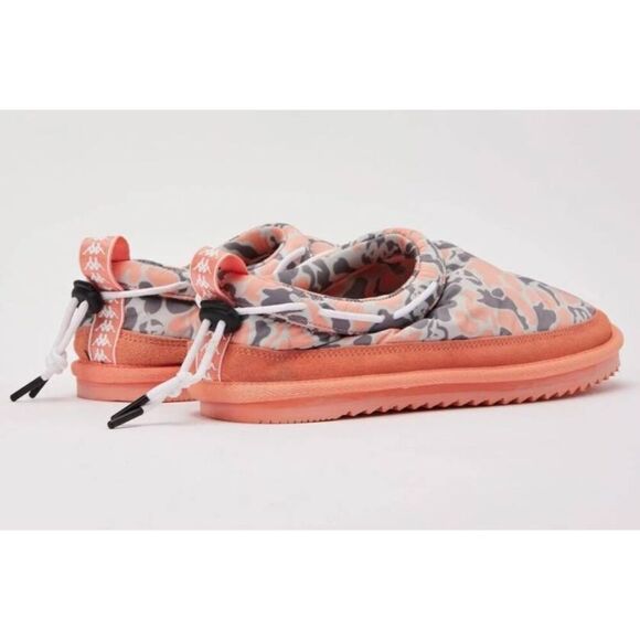 KAPPA AUTHENTIC MULE 7 Mens Size 8 Peach Frost Camoflauge Slip On Shoes
